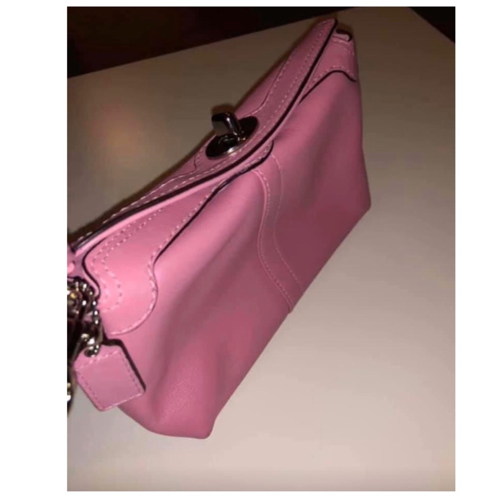 Light Pink Coach Wristlet